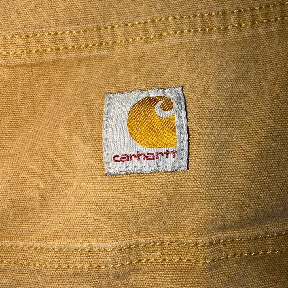 Carhartt Rugged Flex Relaxed Fit Canvas Work Shorts Tan BS2514-M Mens 38
